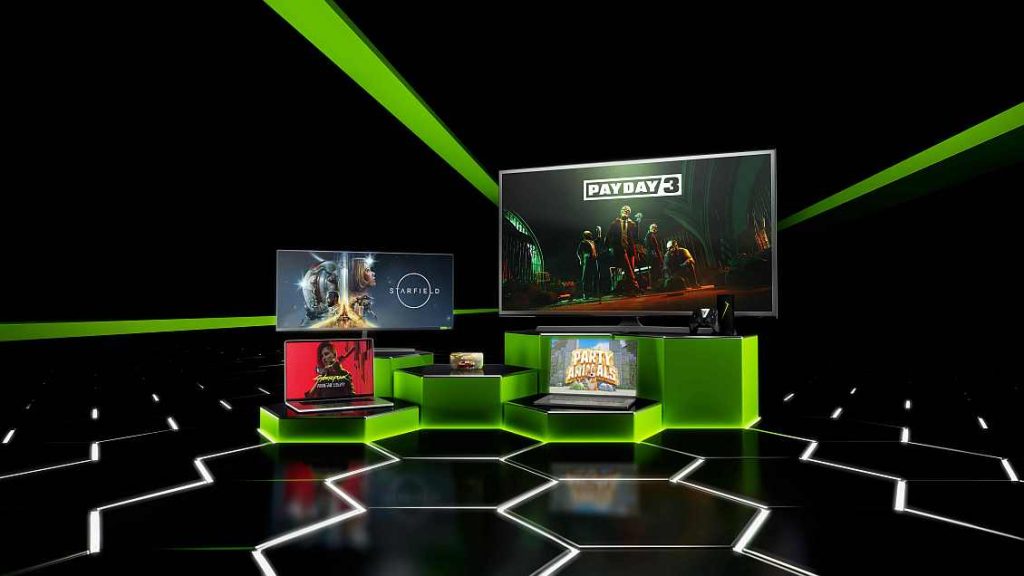 Korisnik igra video igre putem NVIDIA GeForce NOW cloud gaming servisa na više uređaja uz mts mrežu.